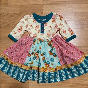 “Wildflower” dress size 2 in excellent condition